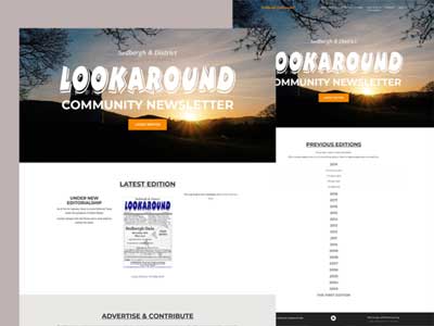 Sedbergh Lookaround Community Newsletter - Website